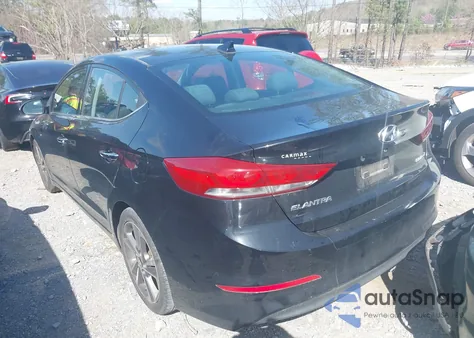 2017 Hyundai Elantra Limited из США, поврежденный, VIN 5NPD84LF8HH069857